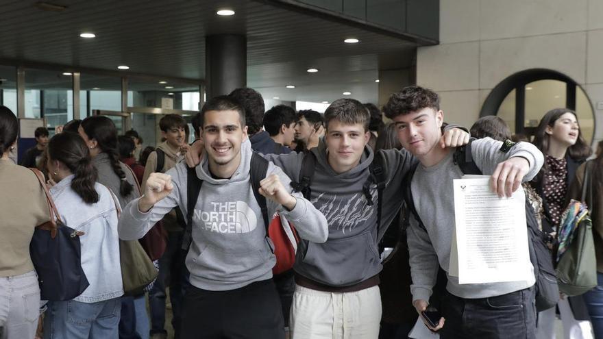 Fin de la PAU en Bizkaia: alivio general tras la pesadilla del examen de Matemáticas