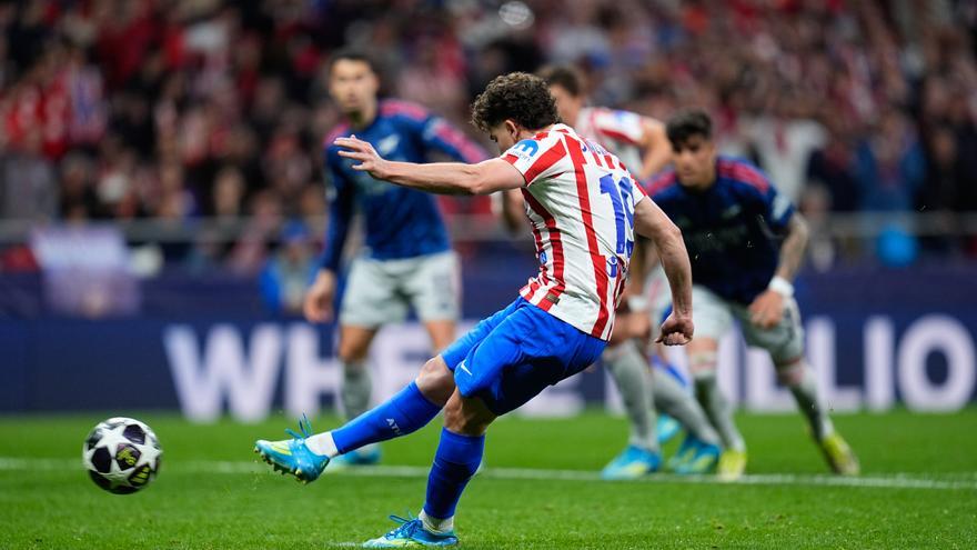 Combate nulo entre Atlético de Madrid y Arsenal