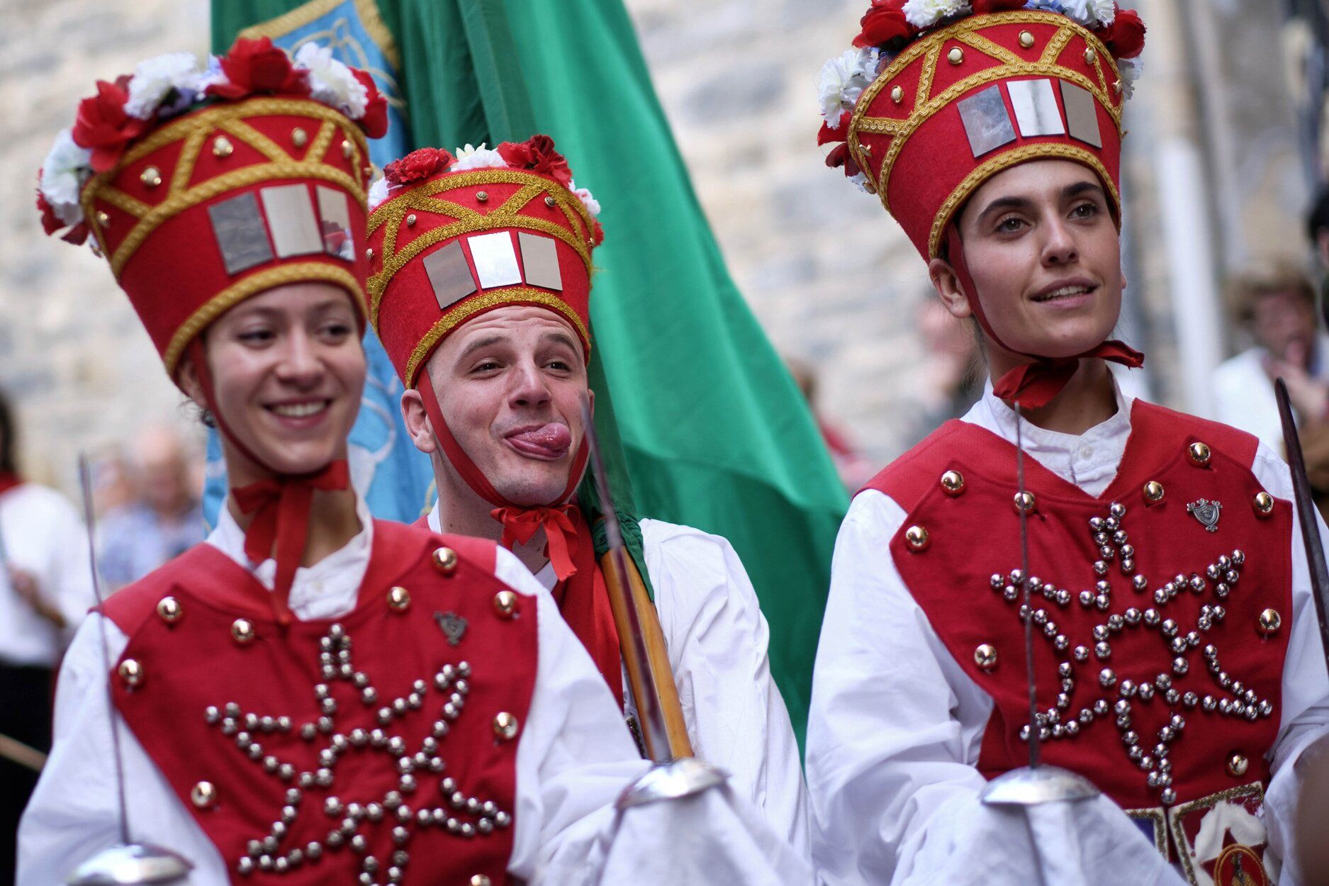 Fotos de la procesión de San Fermín Txikito