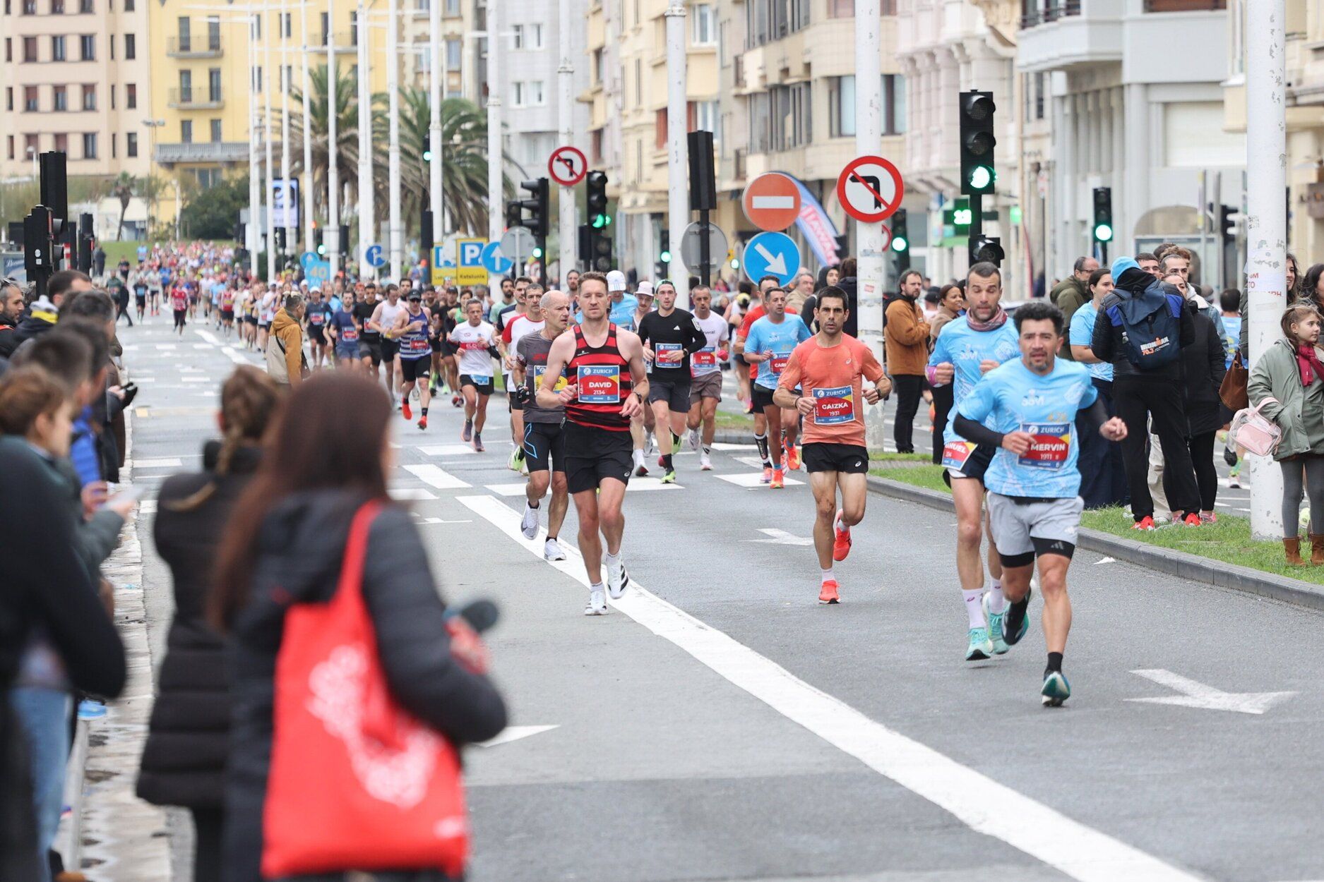 La 46 edición de la Maratón de San Sebastián, en imágenes