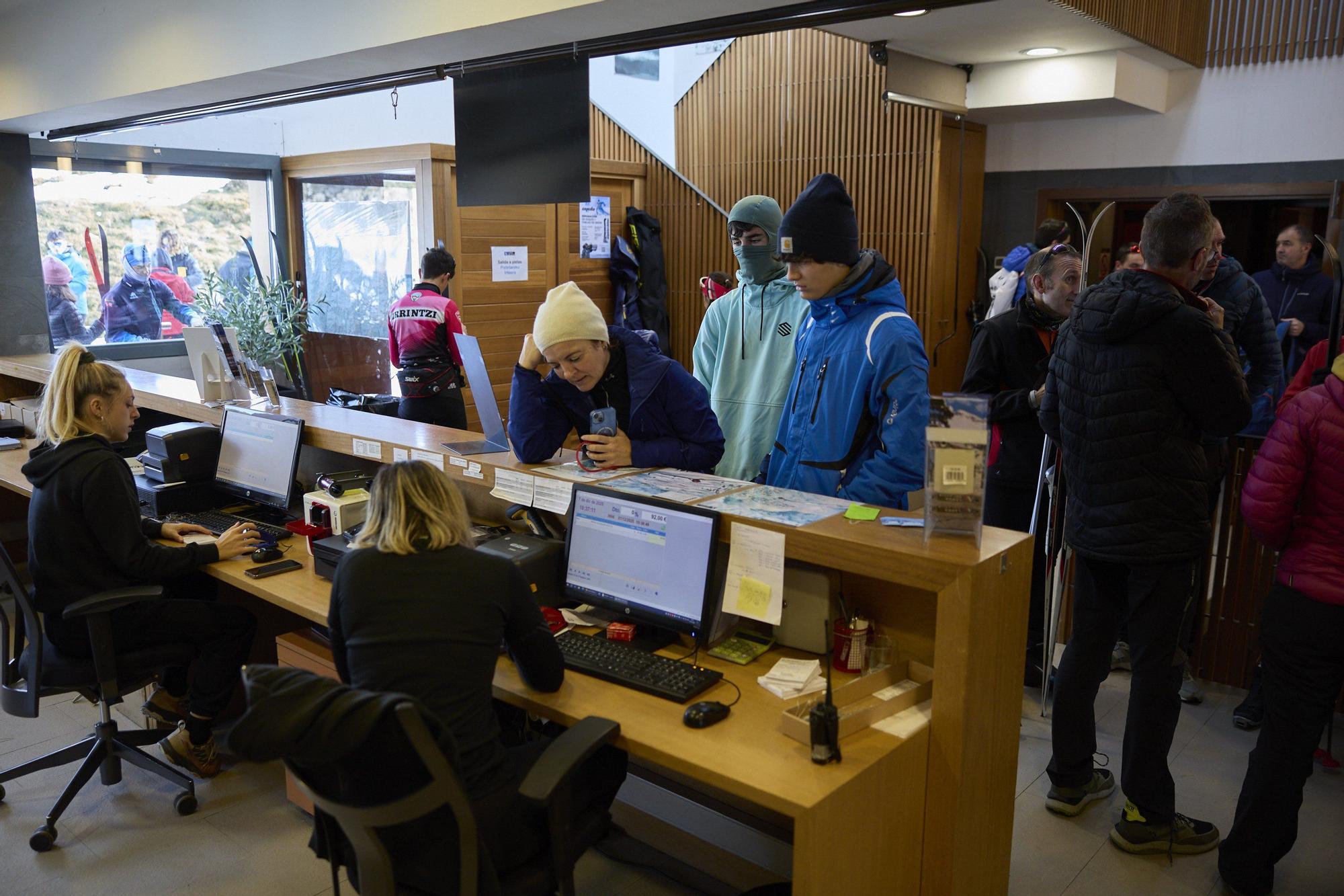 Día de nieve en Belagua
