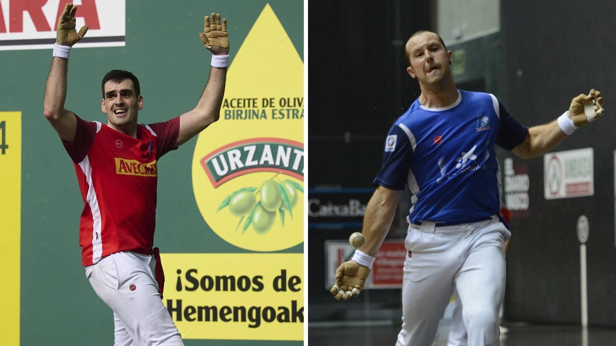Joseba Ezkurdia y Aitor Elordi.