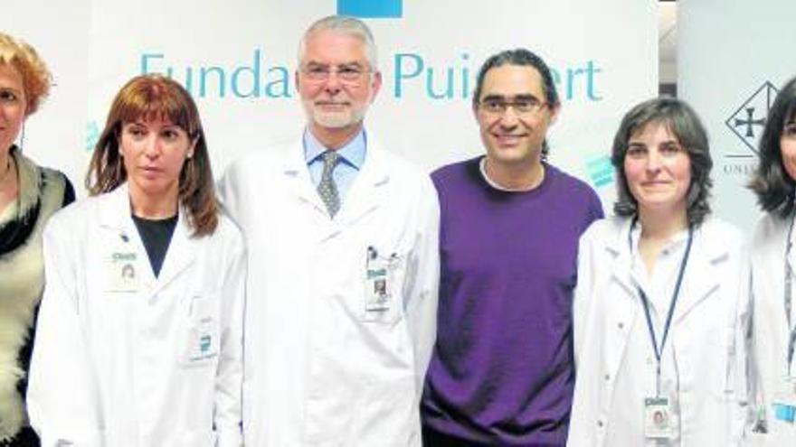 El equipo médico del programa de reproducción asistida (PRA) de Puigvert-Sant Pau.