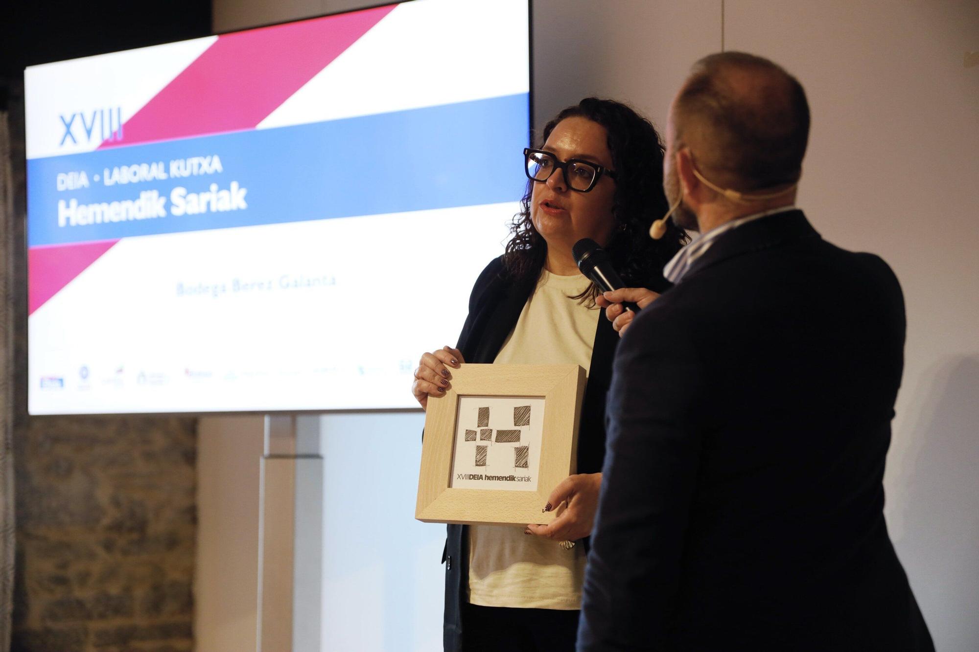 En imágenes: Entrega de los premios DEIA Laboral Kutxa Hemendik Sariak de la comarca Nerbioi-Ibaizabal