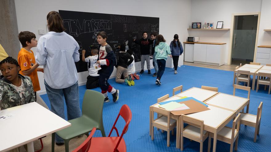 En imágenes: Bilbao inaugura los nuevos Haurgune y Kidegune