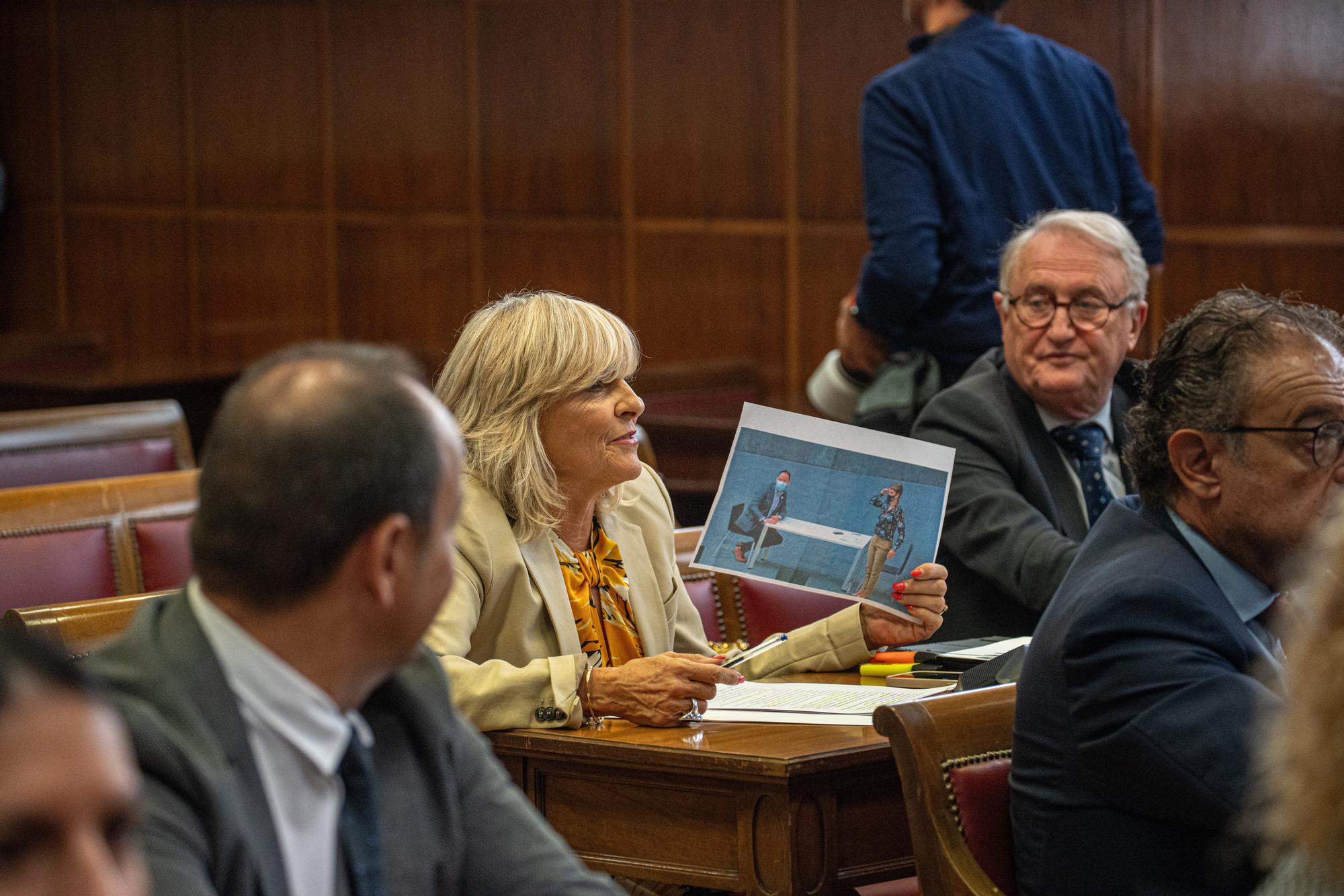María Chivite comparece en el Senado en la comisión de investigación del 'caso Koldo'