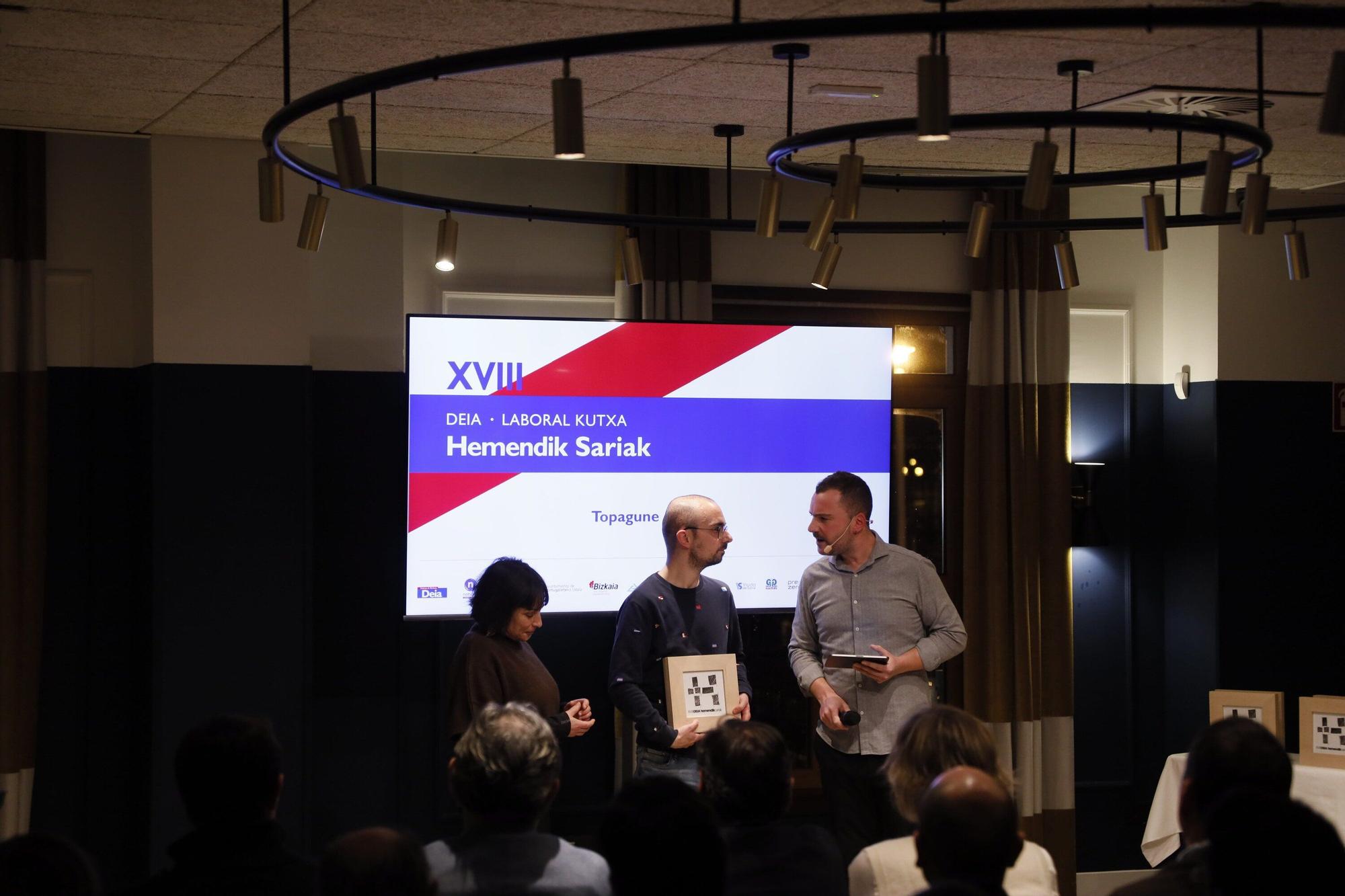 En imágenes: XVIII DEIA Laboral Kutxa Hemendik Sariak Ezkerraldea