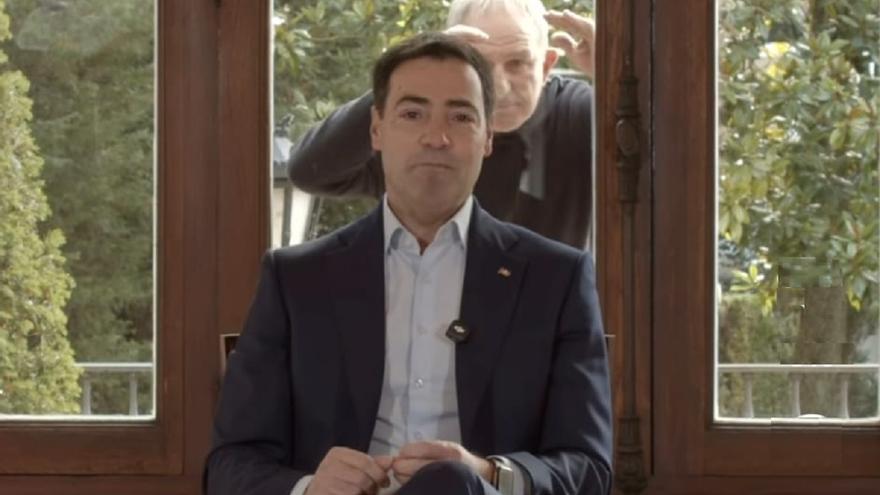 José Luis Korta ‘asalta’ Ajuria Enea: “Lehendakari, hablas como los políticos”