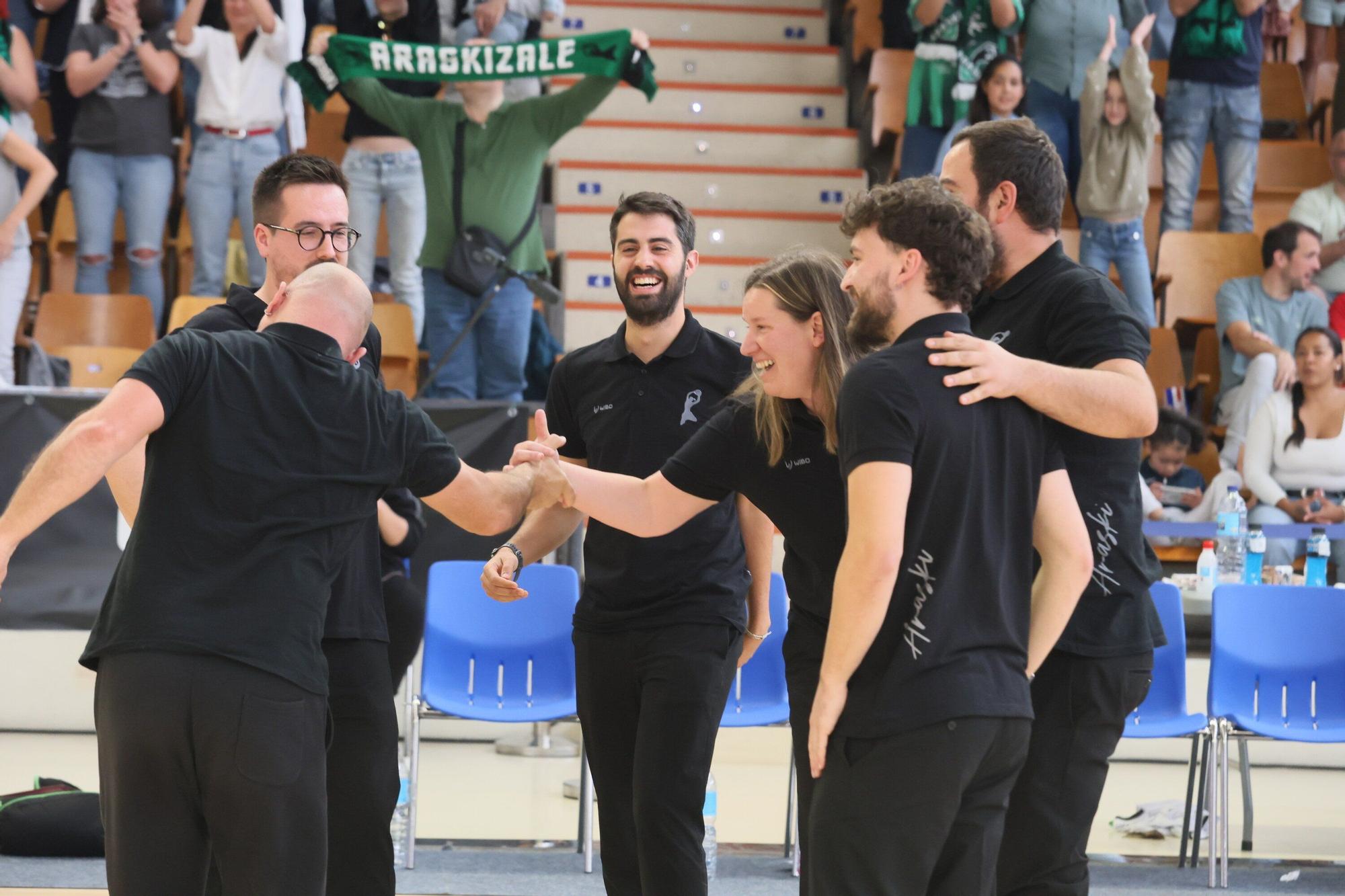 En imágenes: El Araski impone su ley en el derbi vasco (58-55)