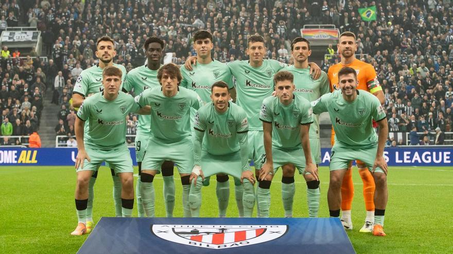 Once del Athletic en St James&#039; Park