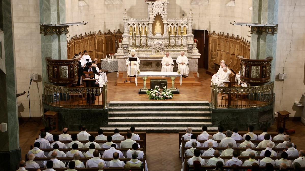 Celebración de los 25 y 50 años de 14 sacerdotes de la Diócesis de Vitoria
