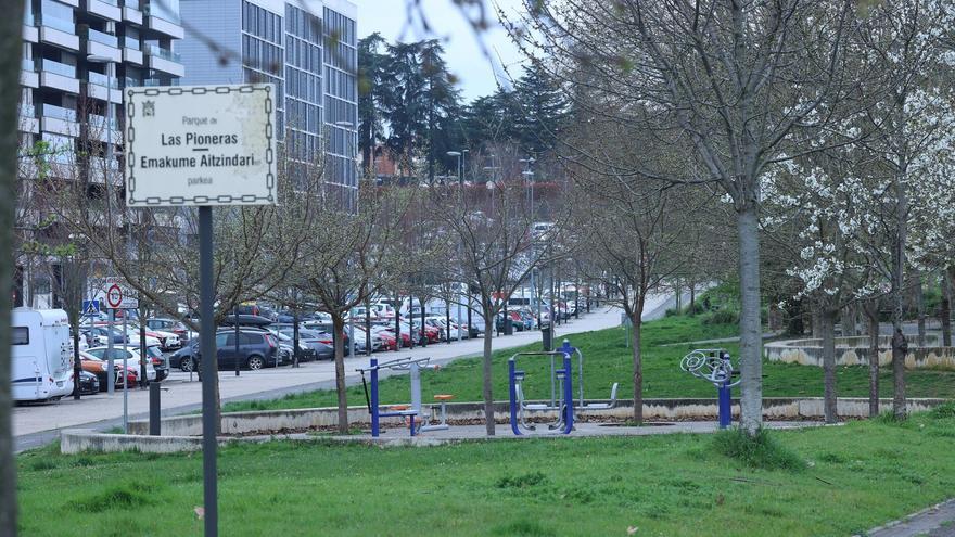 Pamplona asume el mantenimiento del parque de las Pioneras