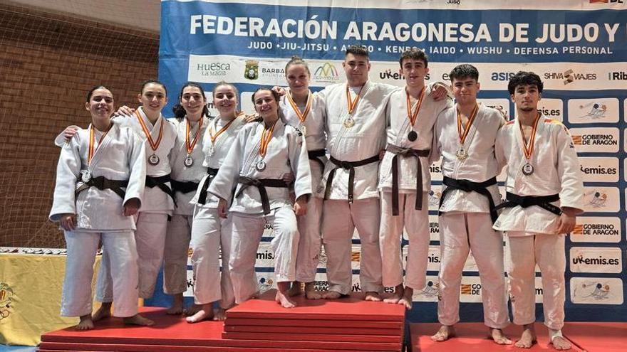 Navarra logra diez medallas en la Fase Sector Norte del Campeonato de España Júnior de Judo
