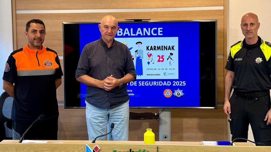 Karmengo jaien balantzea egin du Barakaldoko Udalak