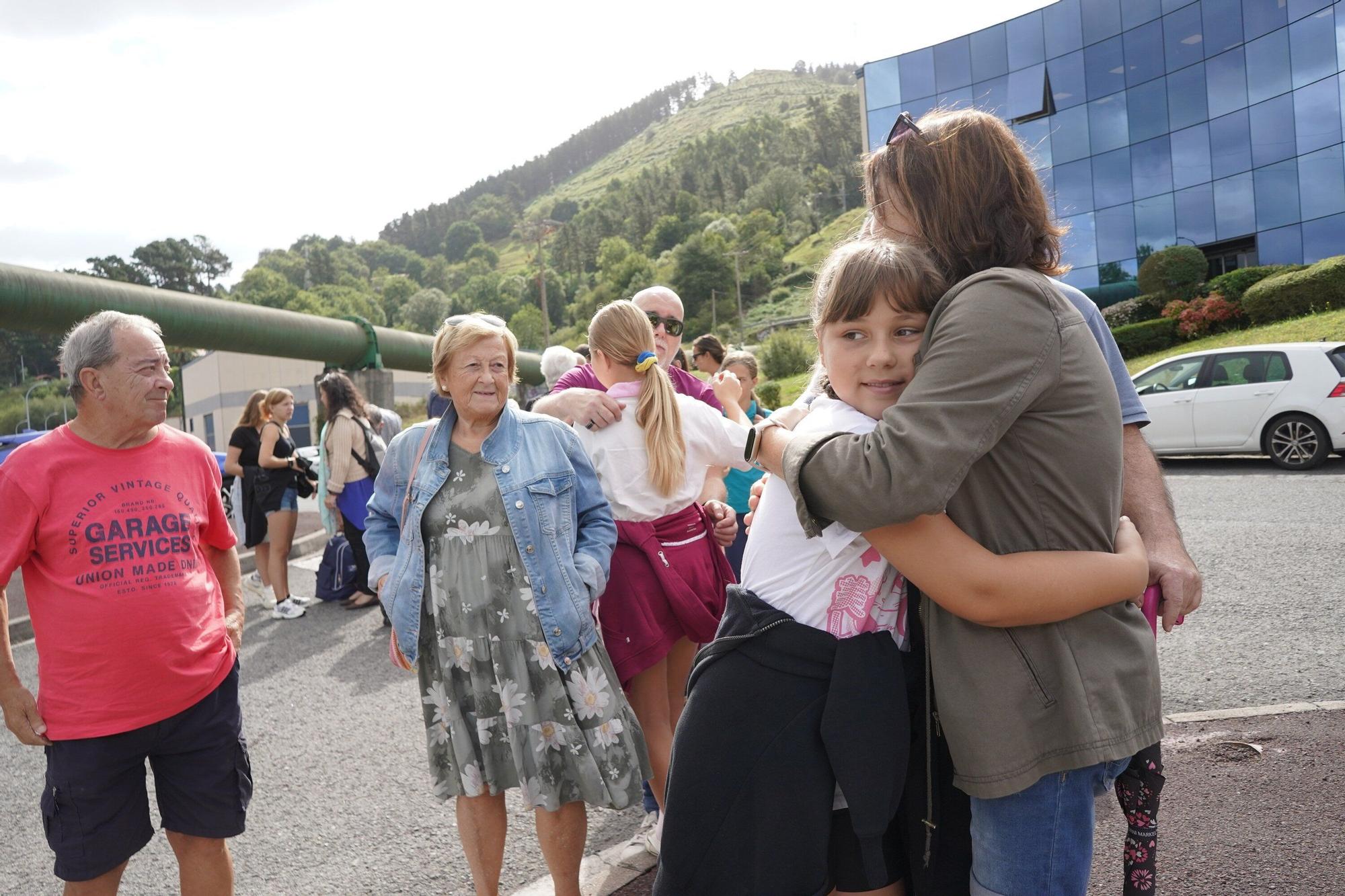 En imágenes: El regreso a Ucrania tras un verano maravilloso en Euskadi