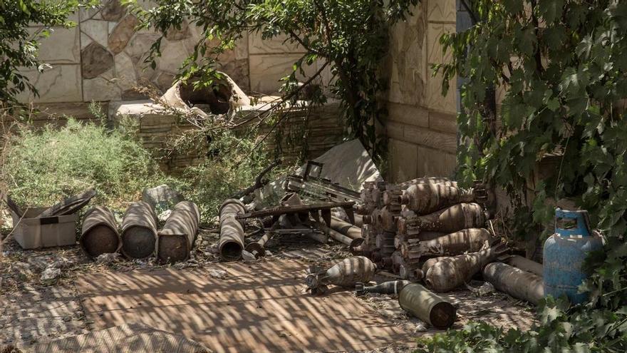 Mueren al menos tres niños en dos explosiones de minas terrestres en Siria