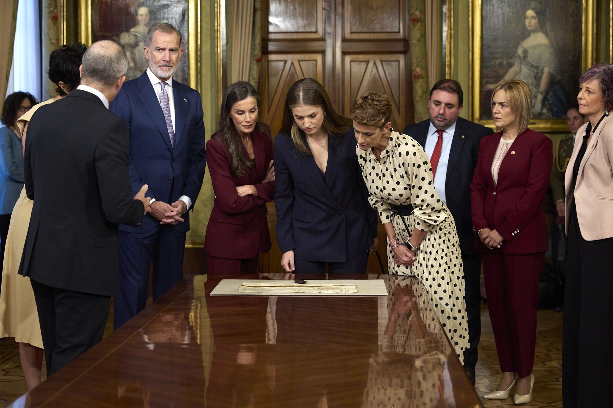 Visita de Felipe de Borbón, Leonor y Letizia a Navarra (viernes 26 de septiembre de 2025)