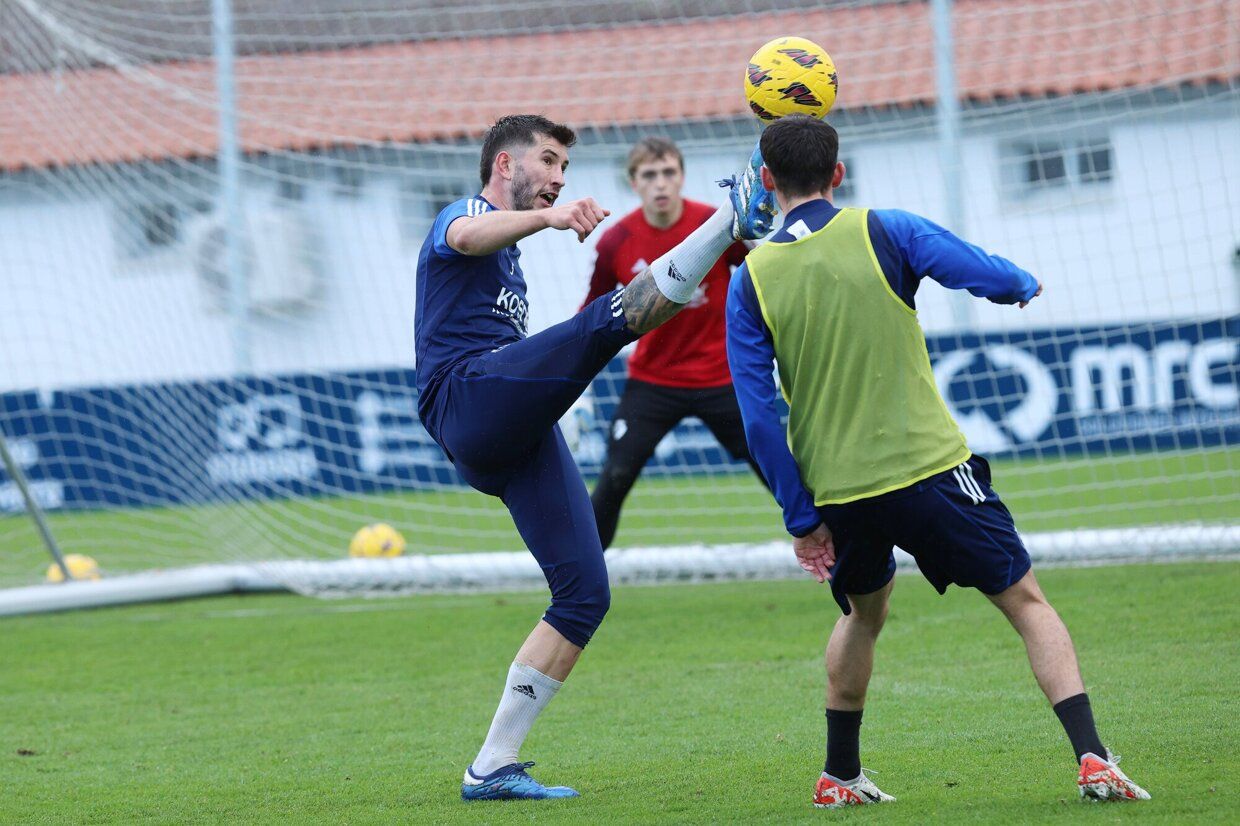 Último entrenamiento de Osasuna de este 2023