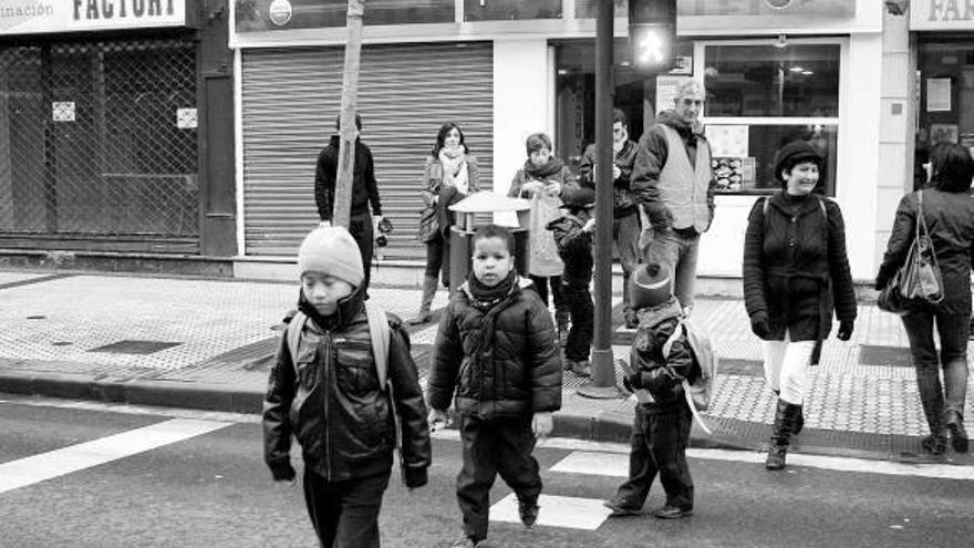 Los niños de Zuhaizti participan en el Camino Escolar