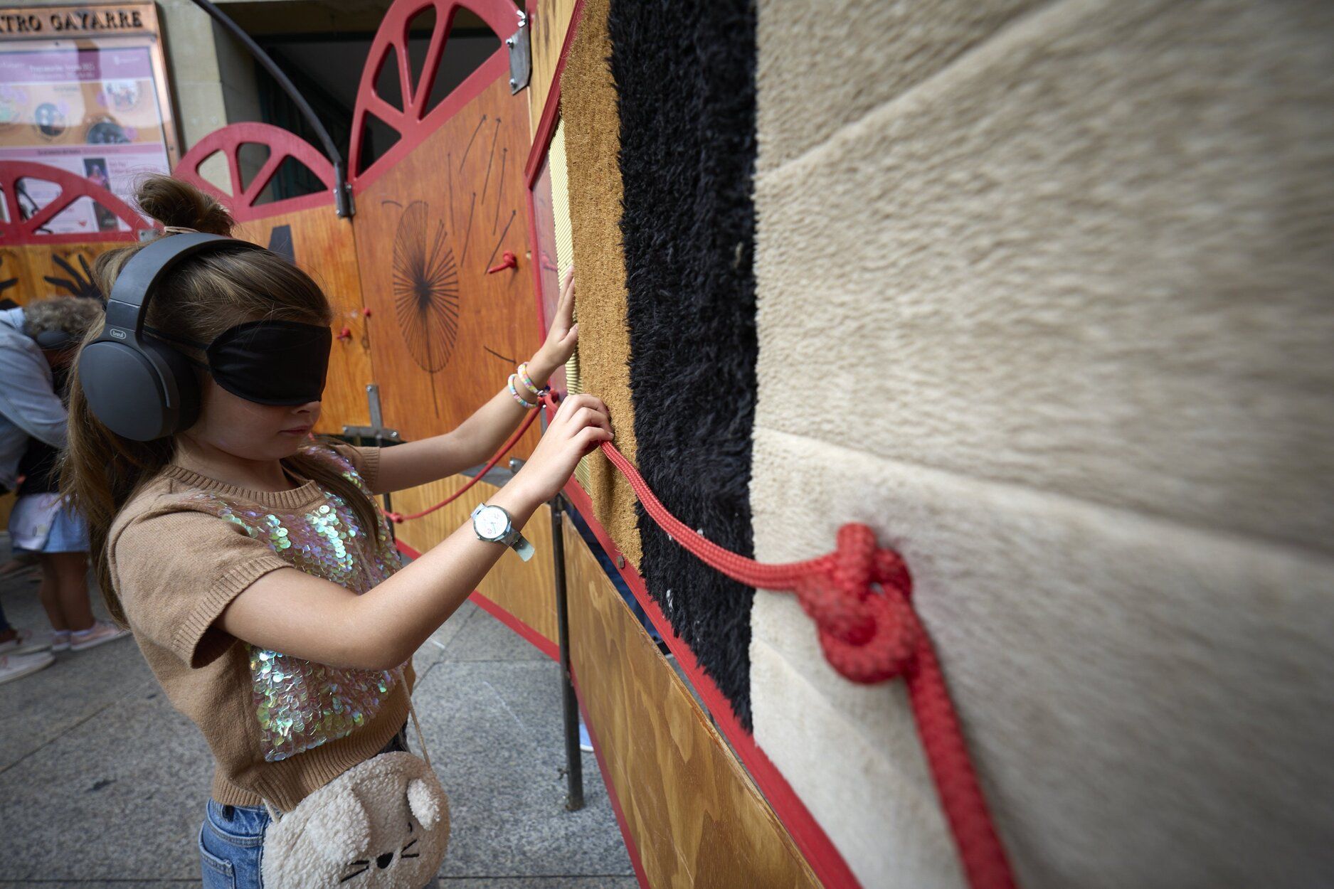 Fotos de la experiencia sensorial "El circo de los sentidos"