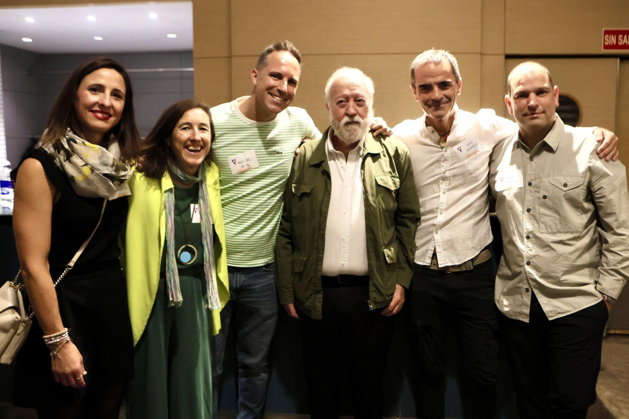 En imágenes: Homenaje al histórico entrenador de atletismo alavés Víctor Clemente