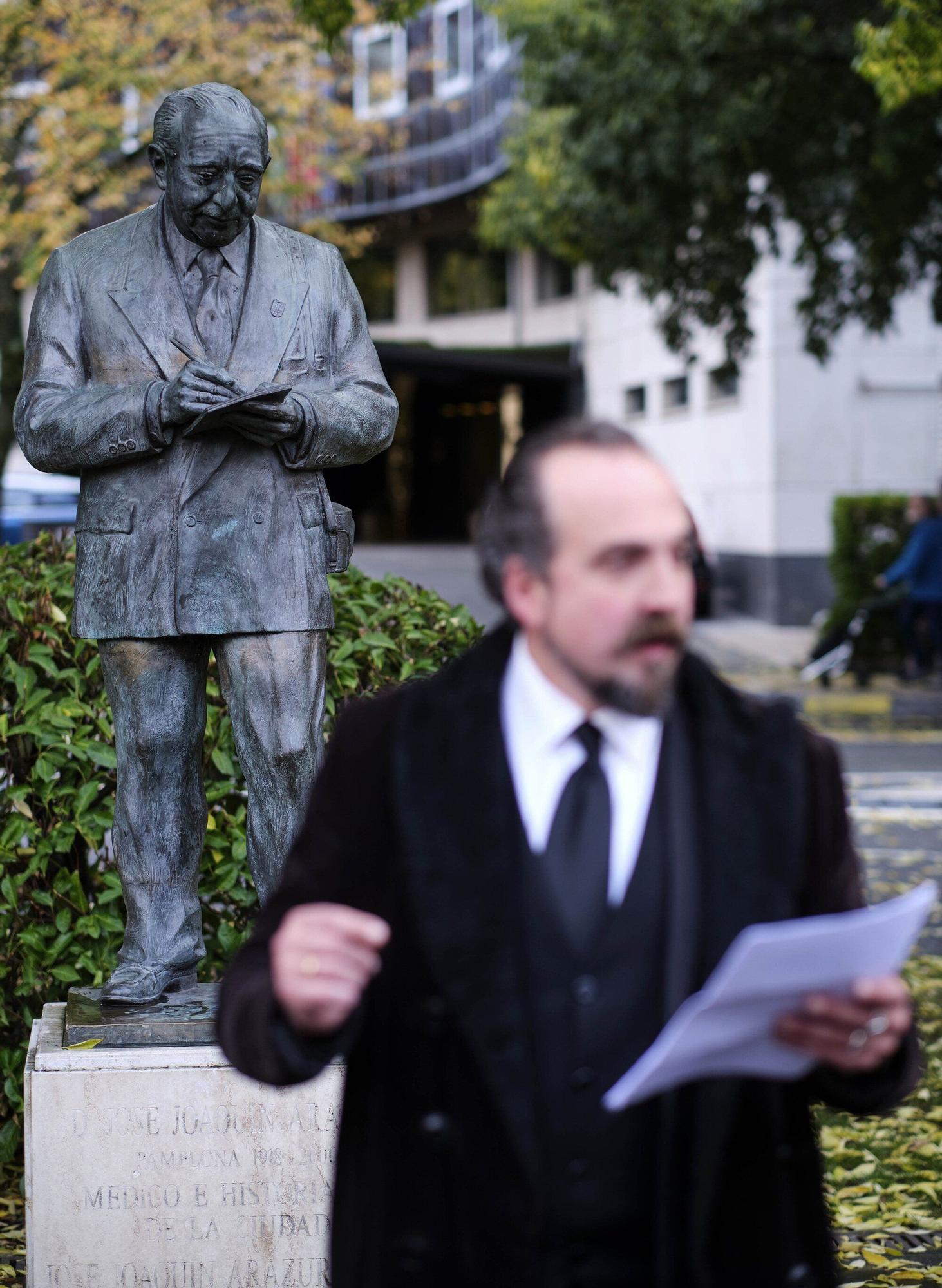 Homenaje de Napardi a José Joaquín Arazuri