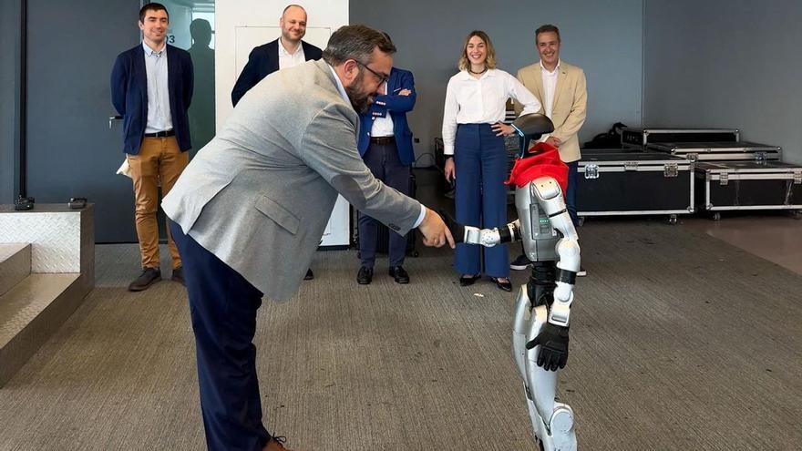 Navarra busca sinergias con empresas chinas de robots humanoides