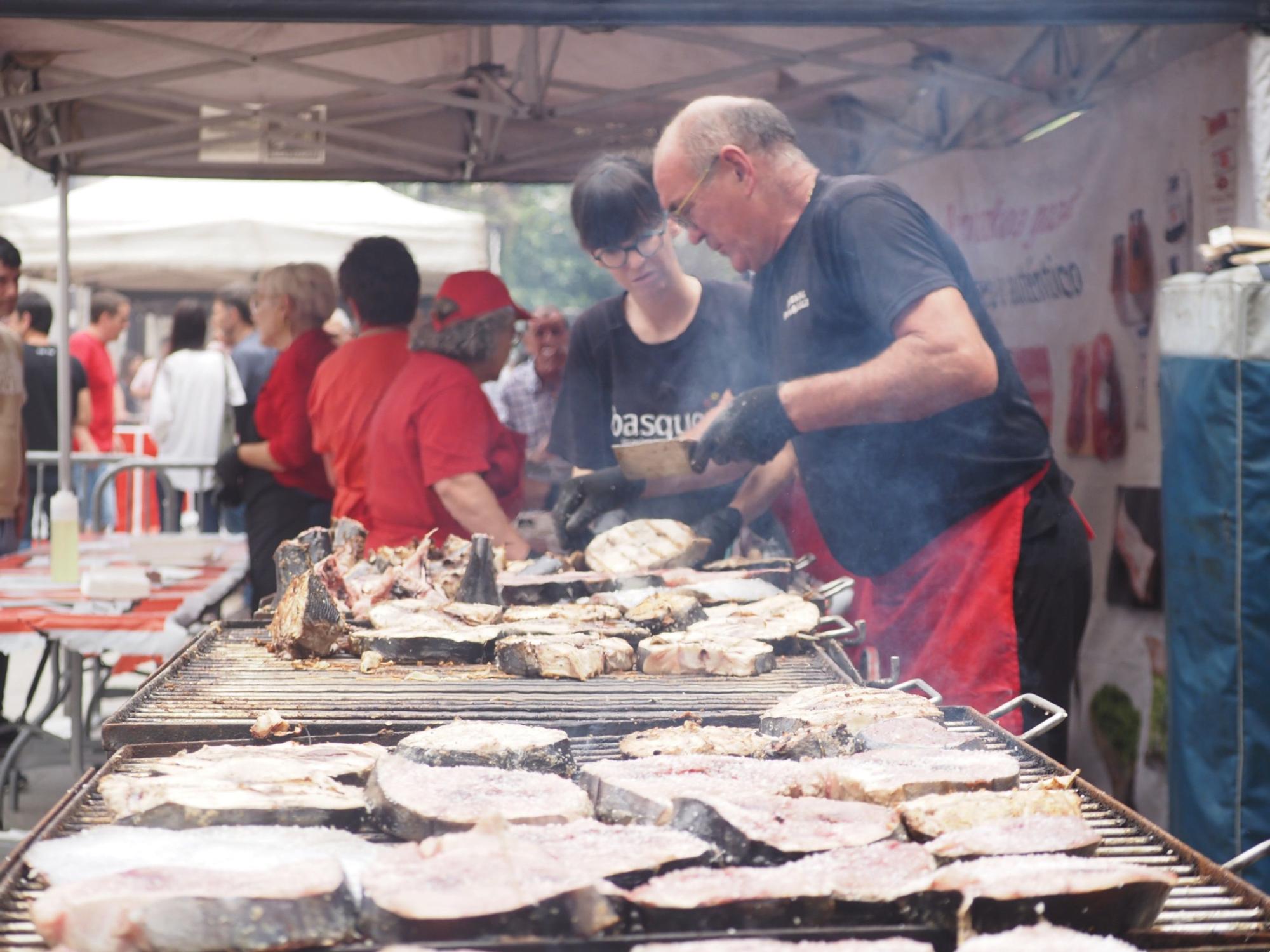 Fiesta total en Azpeitia en el Baserritarren Eguna