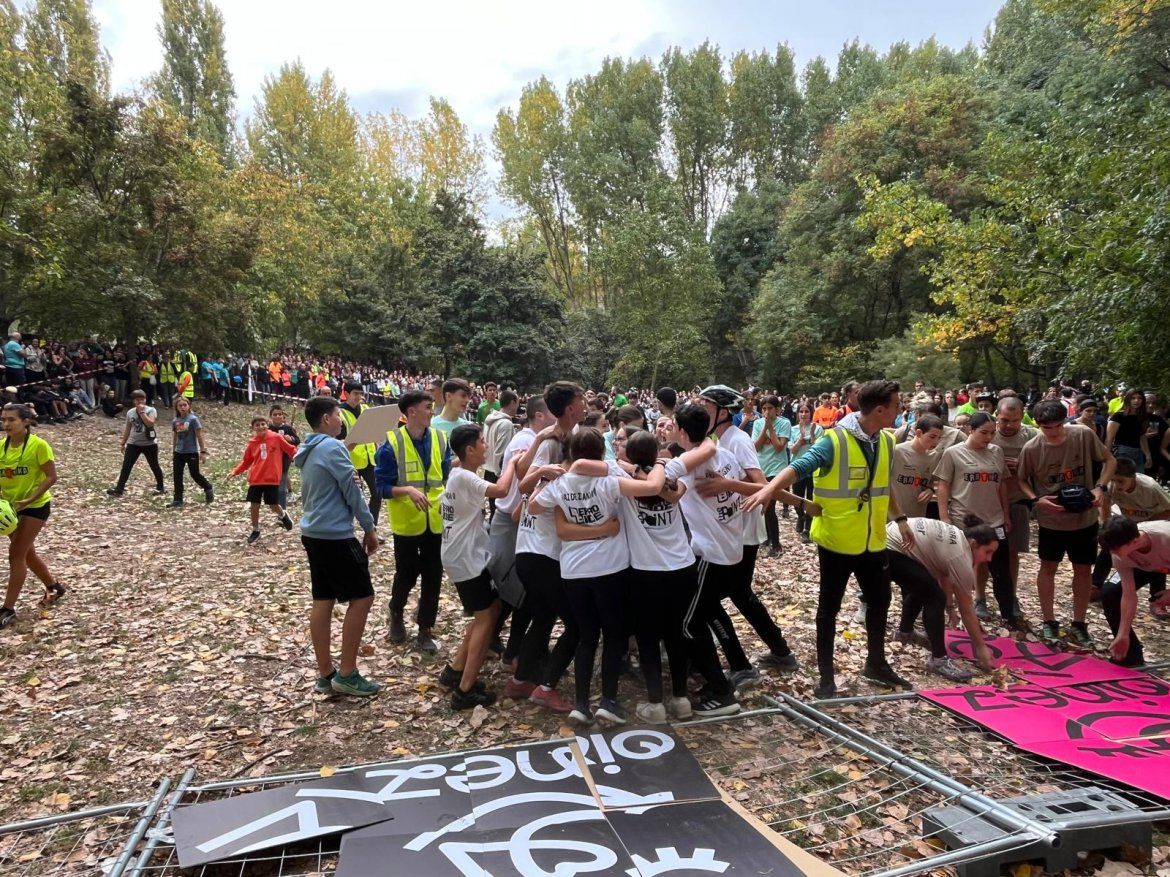 Fotos: Nafarroa Oinez 2025 en la ikastola Paz de Ziganda de Villava - Atarrabia