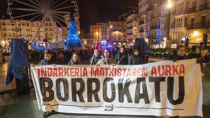 En imágenes: Manifestación de Itaia en el 25N