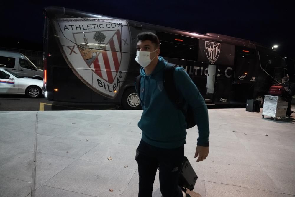 Viaje del Athletic a Ibiza para jugar la Copa