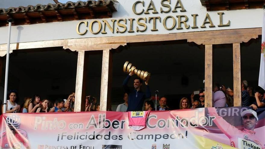 Contador: &quot;Este es el fruto de mucho trabajo y sacrificio&quot;