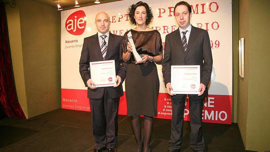 Premios Joven Empresario del 2009.