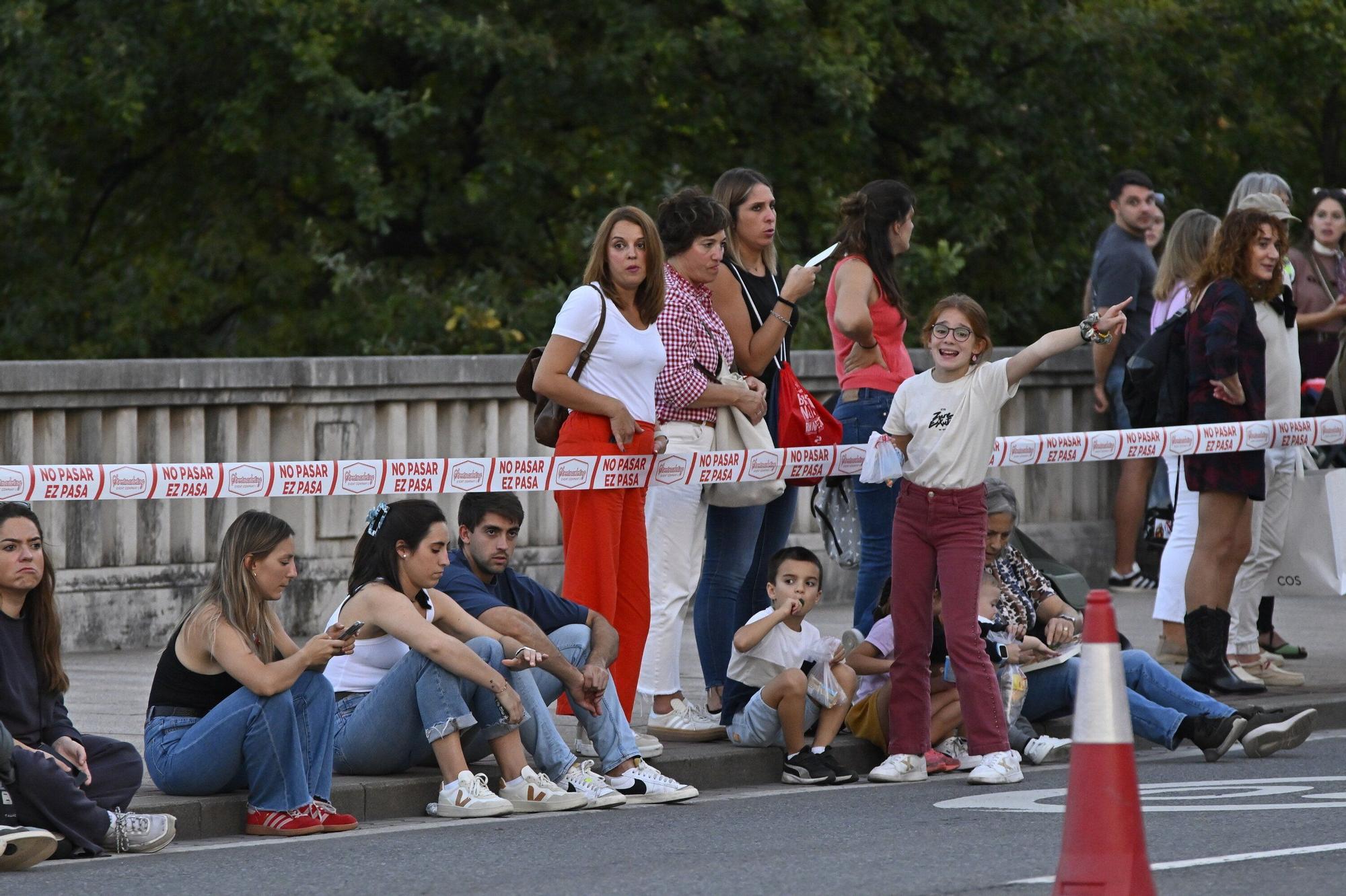El Bilbao Night Marathon, en imágenes