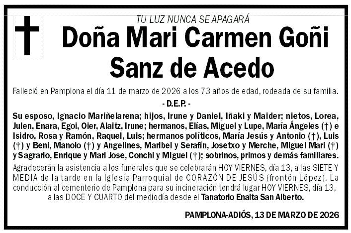 Mari Carmen Goñi Sanz de Acedo