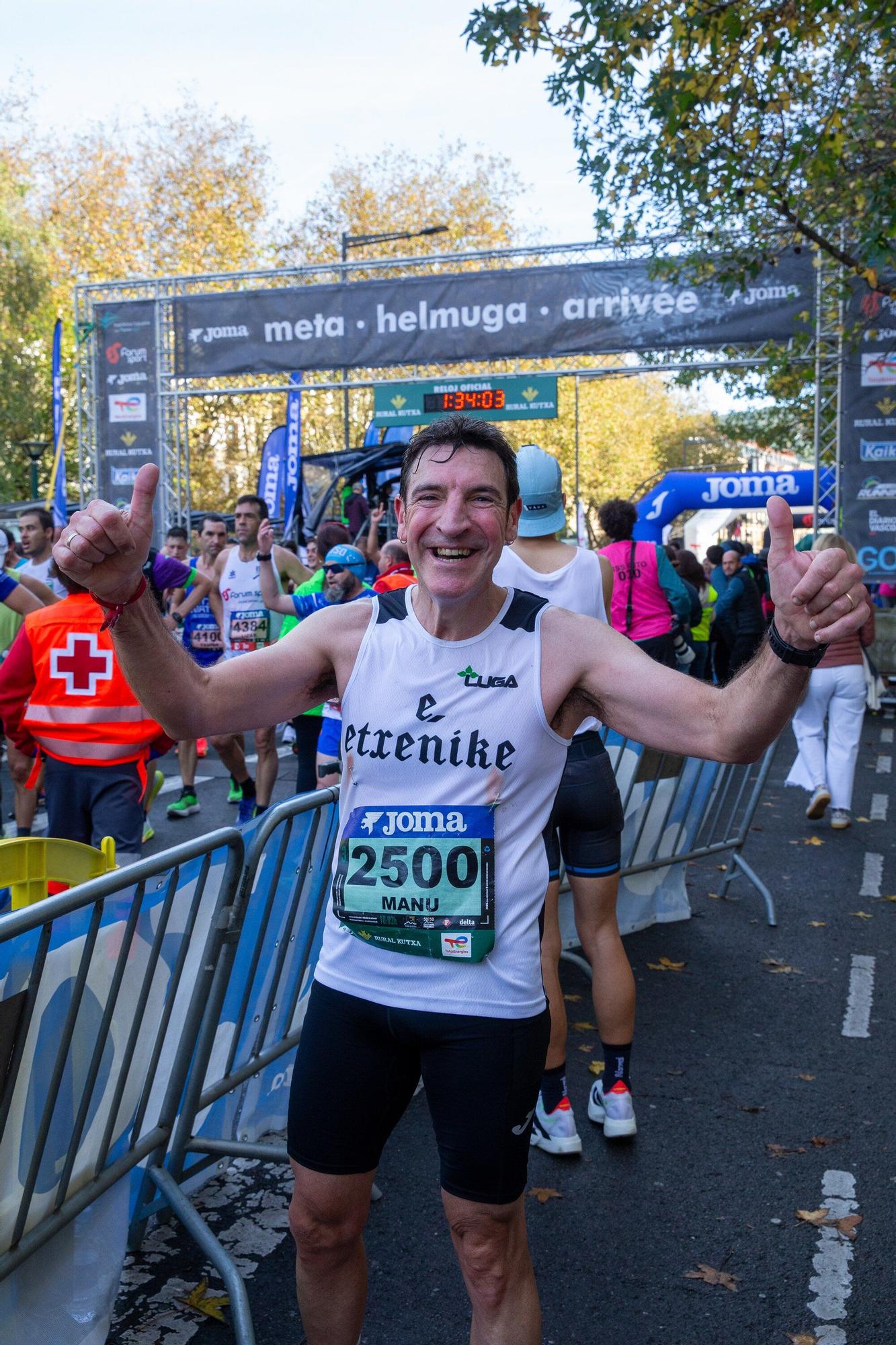 EN FOTOS | La Behobia - San Sebastián, en imágenes