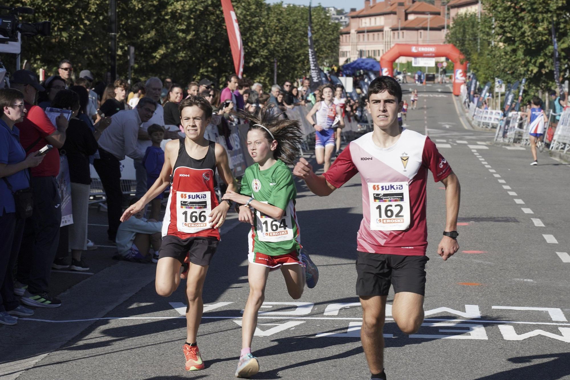 En imágenes: XXXVII edición de la Milla Internacional de Berango