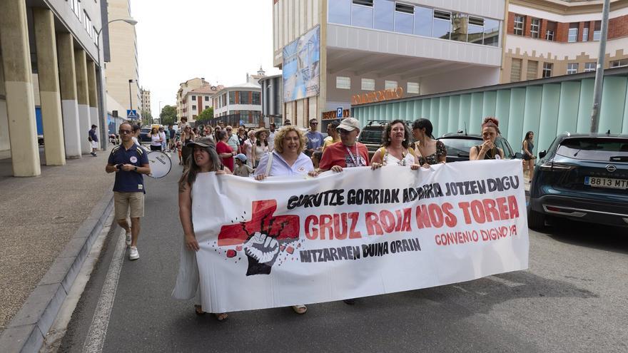 La plantilla de Cruz Roja Navarra pide remunerar los móviles de urgencia