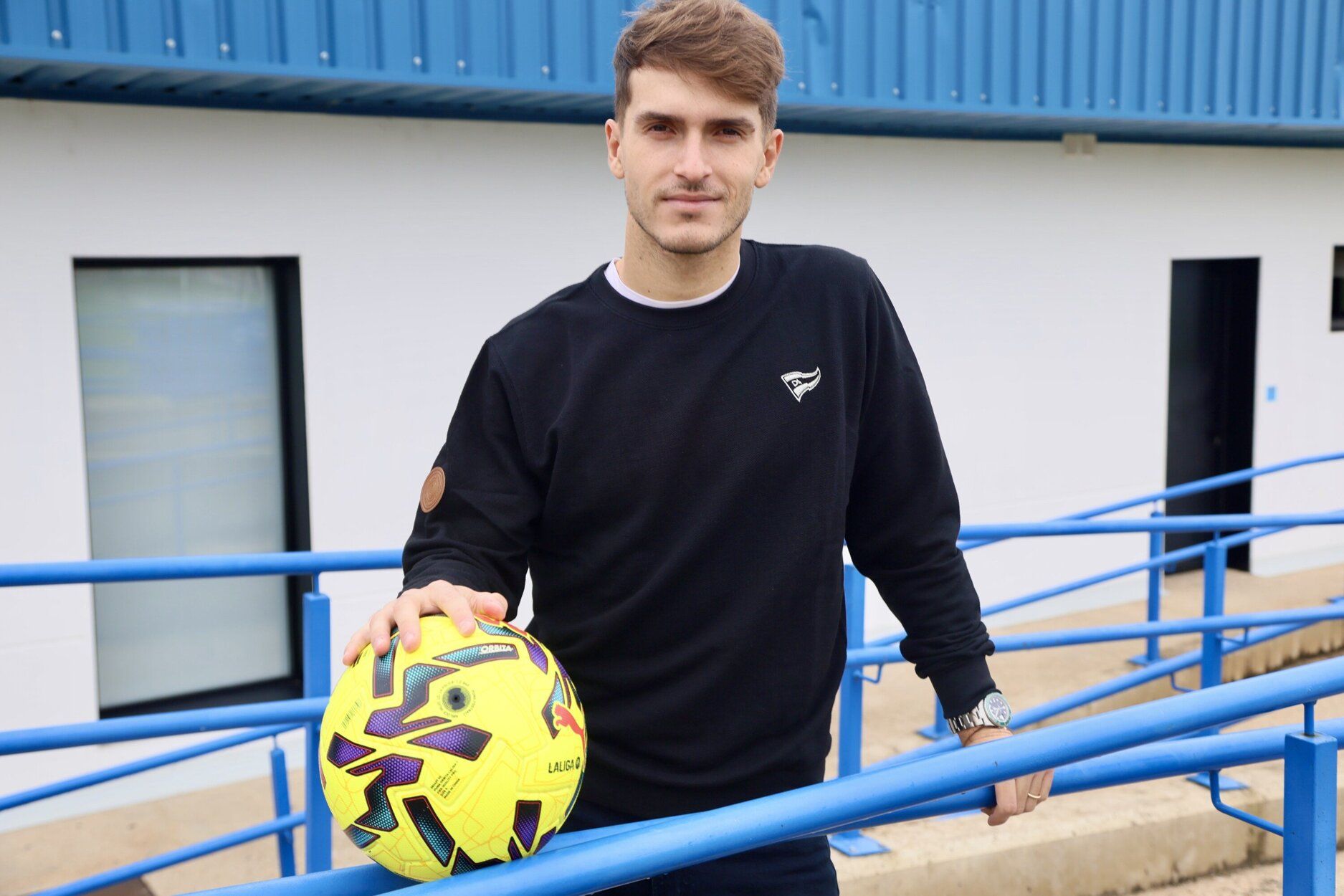 Denis Suárez, durante su entrevista con DNA en Ibaia.