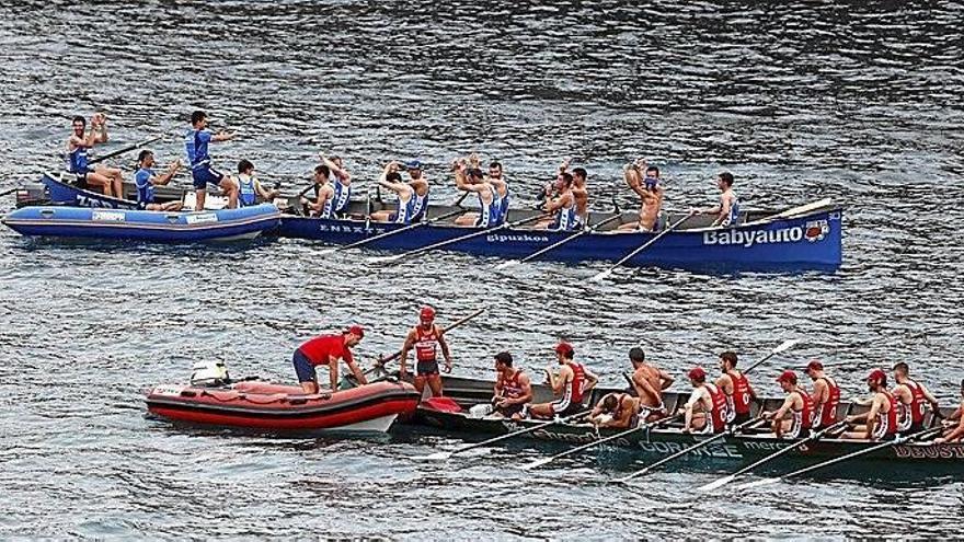 Zarautz se sobrepone a los errores
