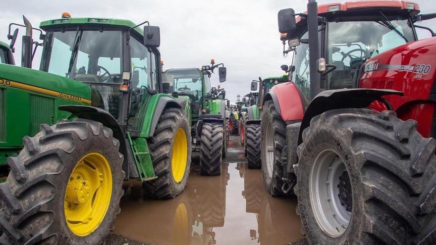 Tractorada este jueves por Pamplona: cuatro columnas confluirán en Merindades al mediodía