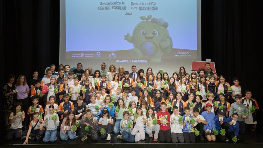 Alumnado de Erentzun ikastola gana el concurso 'Descarboniza tu centro escolar'