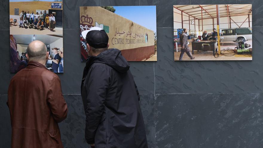 El compromiso navarro con el pueblo saharaui, en una exposición en el Parlamento de Navarra