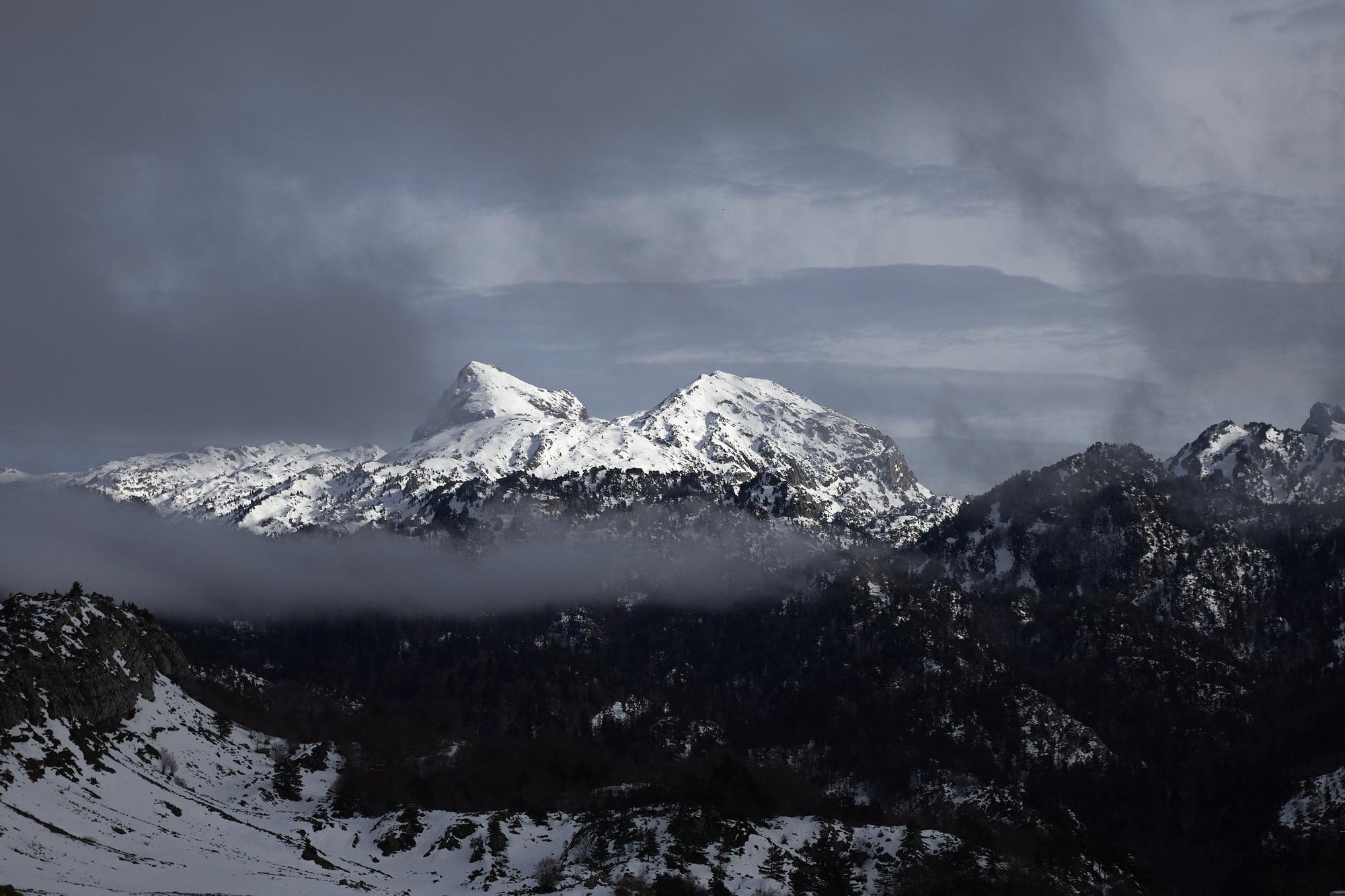 Día de nieve en Belagua