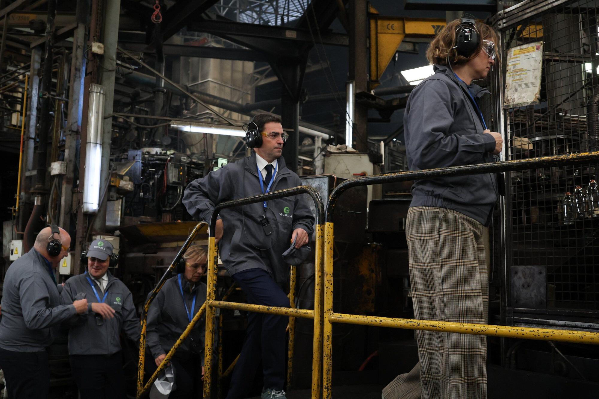 En imágenes: Pradales pone a Vicrila como "ejemplo" industrial que ha sabido enfrentar dificultades