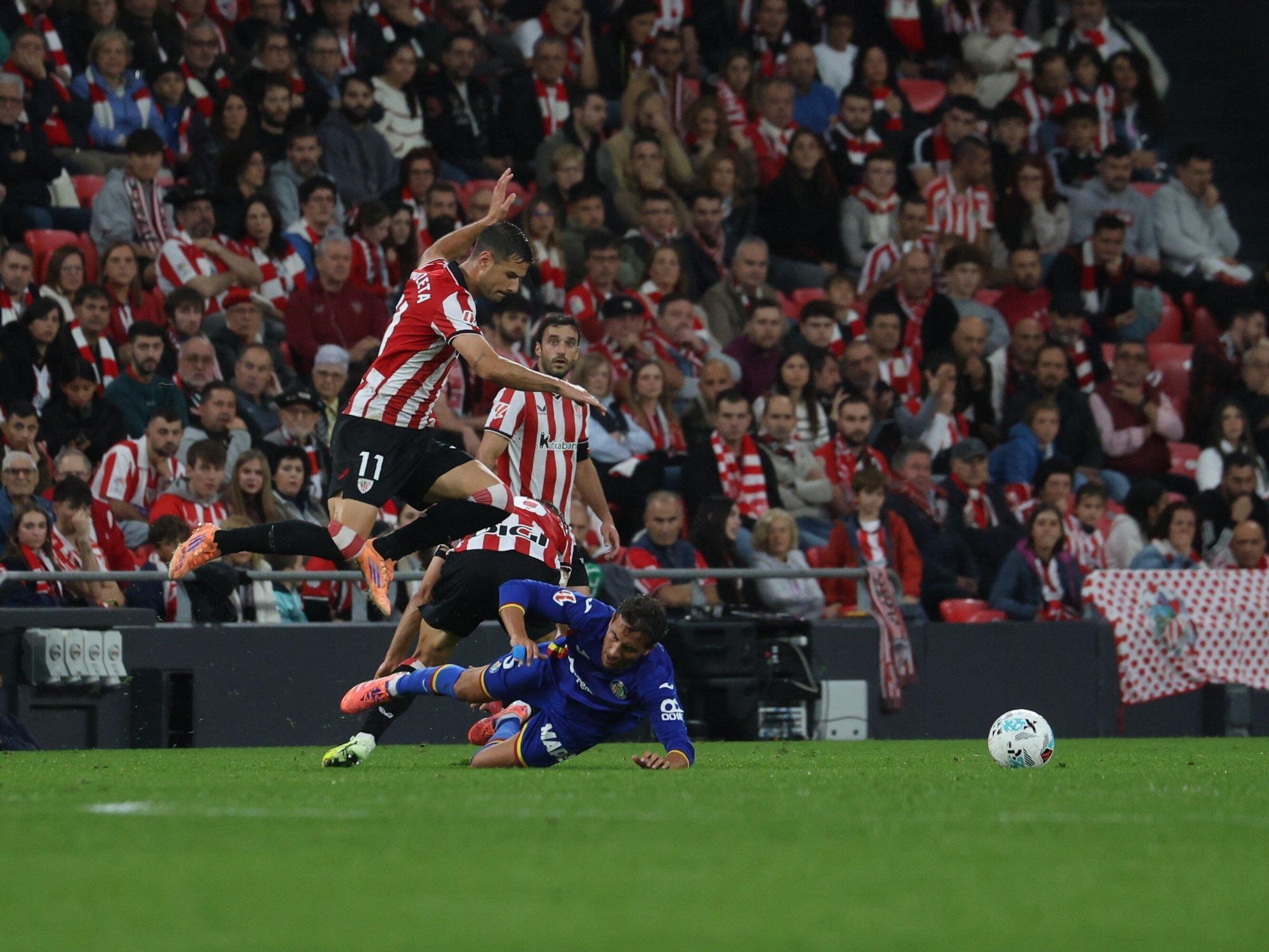 El Athletic-Getafe, en imágenes