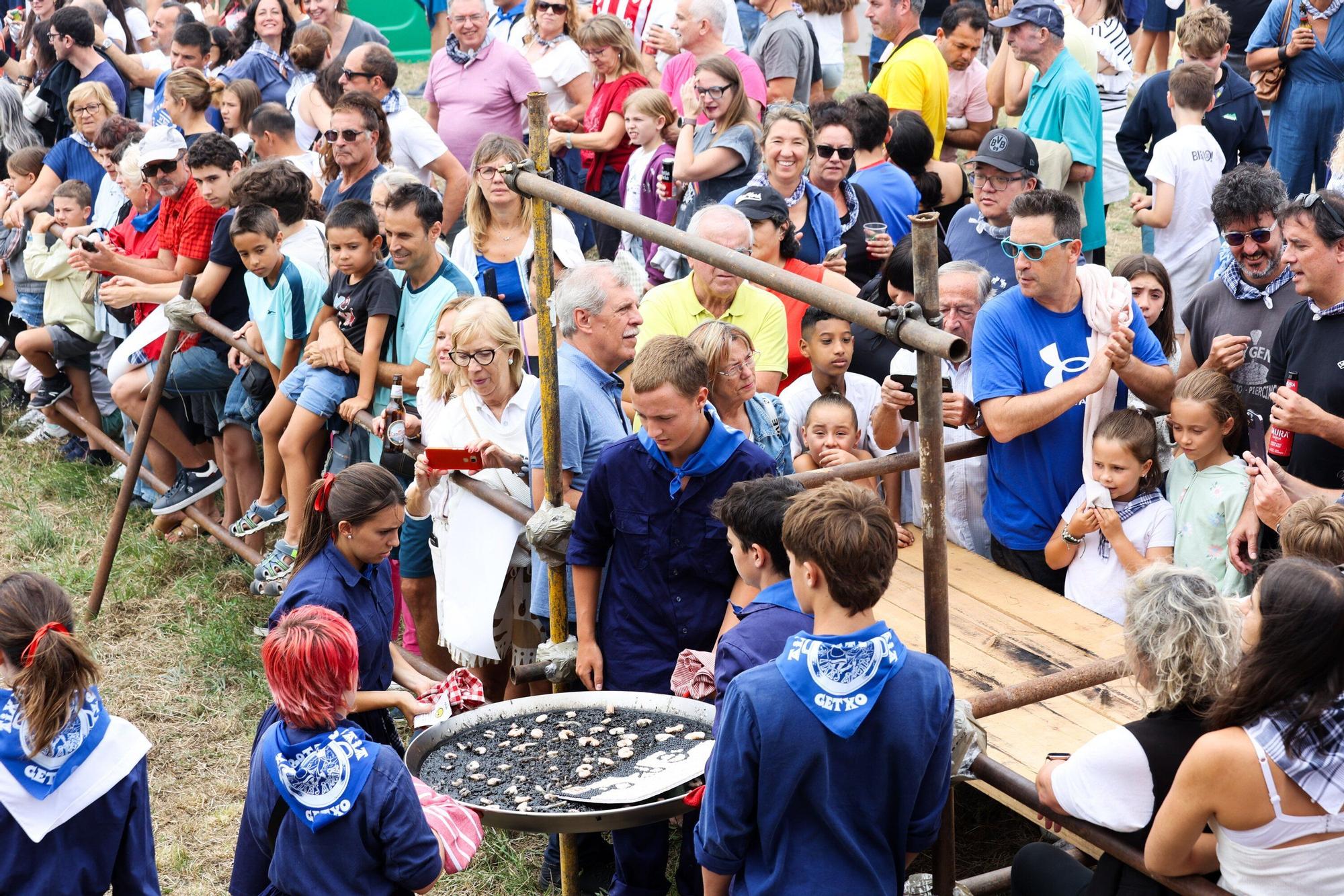 En imágenes: Getxo celebra sus Paellas de Aixerrota