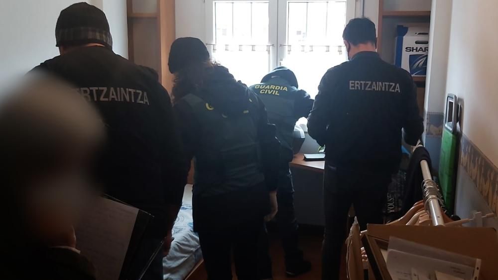 Desmantelan dos importantes laboratorios de drogas en Bilbao y Valladolid