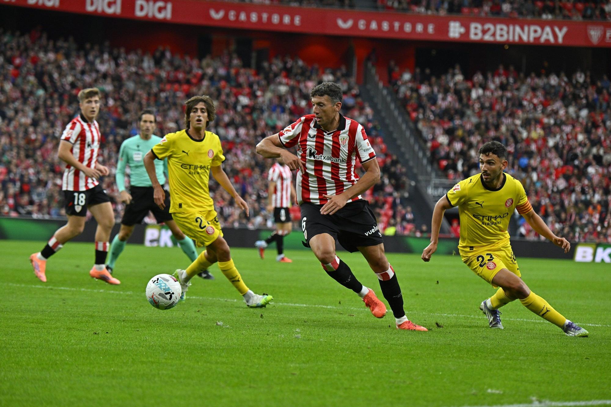 El Athletic-Girona, en imágenes