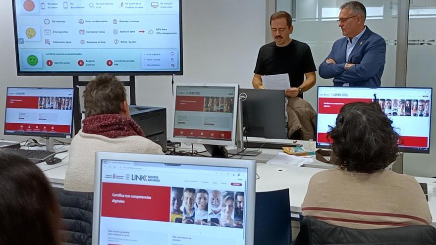 Navarra amplía las plazas para certificar competencias digitales con una nueva sede en la UPNA